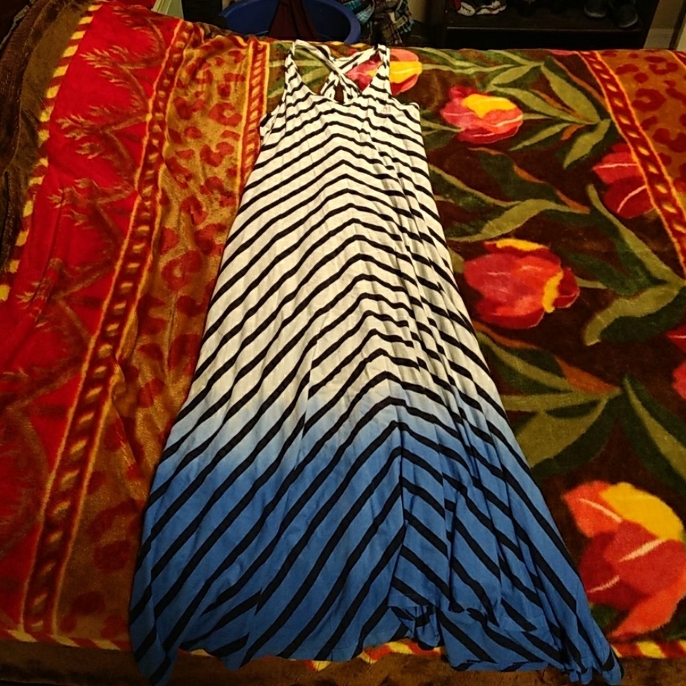 Lauren Conrad Cotton Maxi Dress
